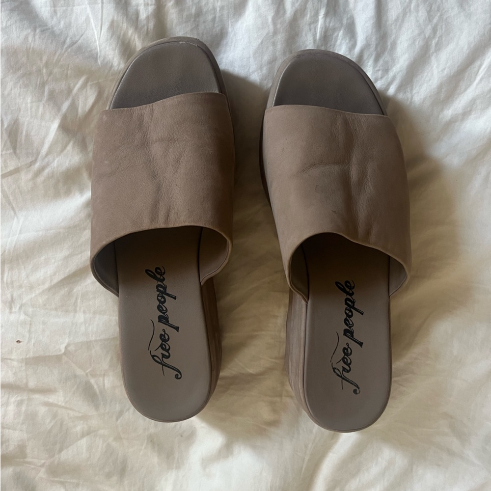 Free People Harbor Flatform Sandals